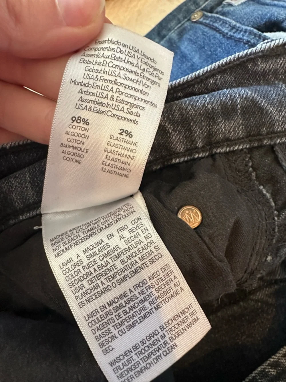 Consigning 9/19 MOTHER SUPERIOR Smokin' Double Heel Flare Jeans On The Fly